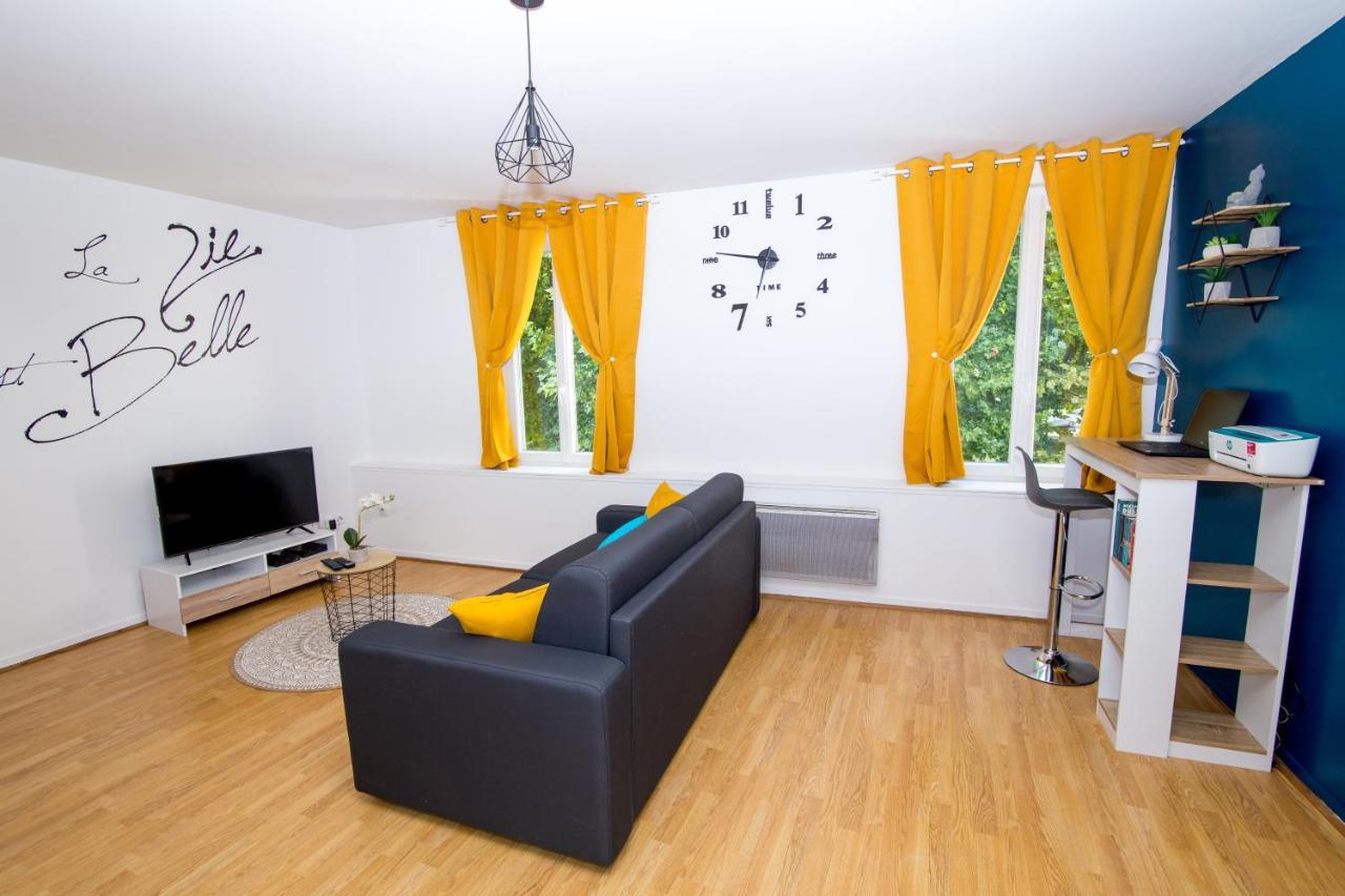 Coeur De Ville I 50M² I Netflix I Lit Queen Size ซ็องส์ ภายนอก รูปภาพ