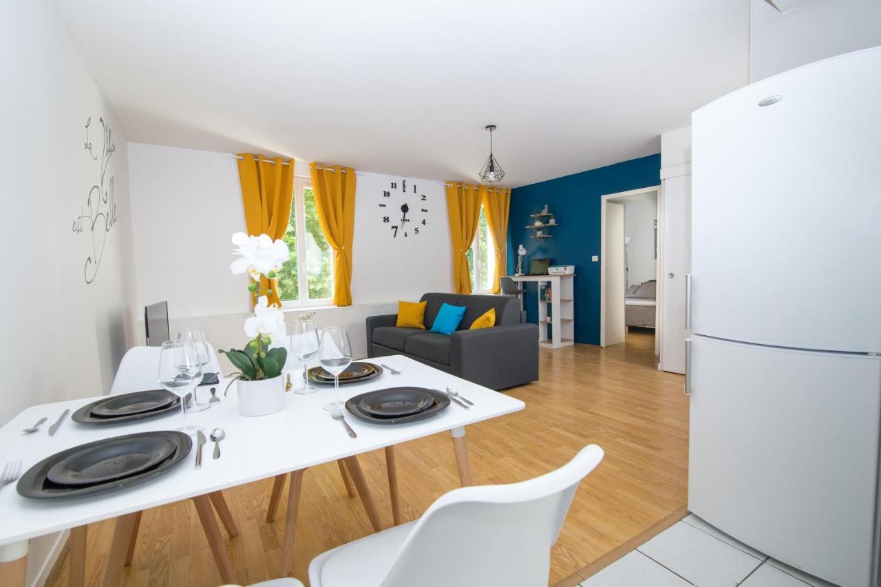 Coeur De Ville I 50M² I Netflix I Lit Queen Size ซ็องส์ ภายนอก รูปภาพ